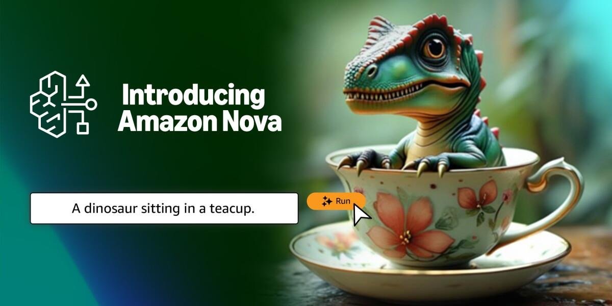 Introducing Amazon Nova, our new generation of foundation models