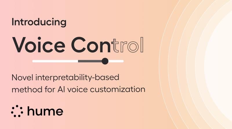 Introducing Voice Control – Novel Interpretability-Based Method for AI Voice Customization • Hume AI