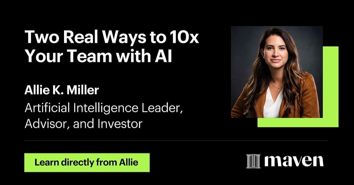 Two Real Ways to 10x Your Team with AI