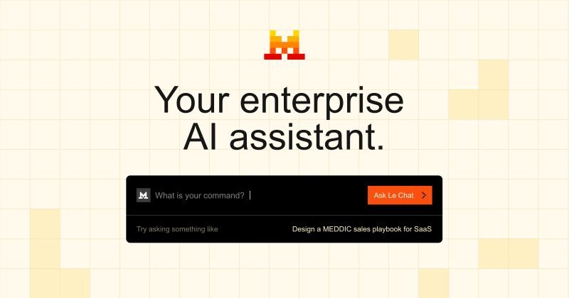 Le Chat - your AI assistant | Mistral AI