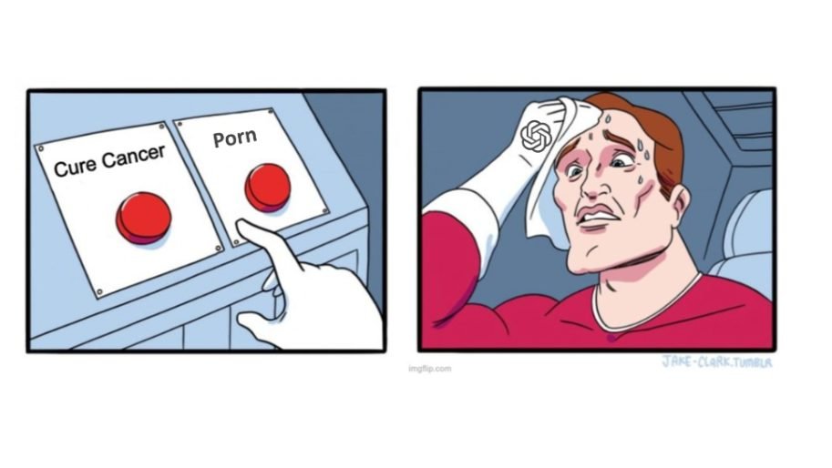 OpenAI's mission to 'benefit all of humanity' runs into its first quarterly engagement target. Tough choice...