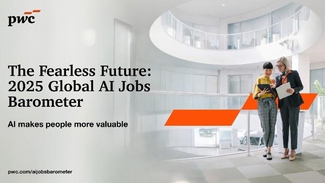 AI linked to a fourfold increase in productivity growth and 56% wage premium, while jobs grow even in the most easily automated roles: PwC Global AI Jobs Barometer