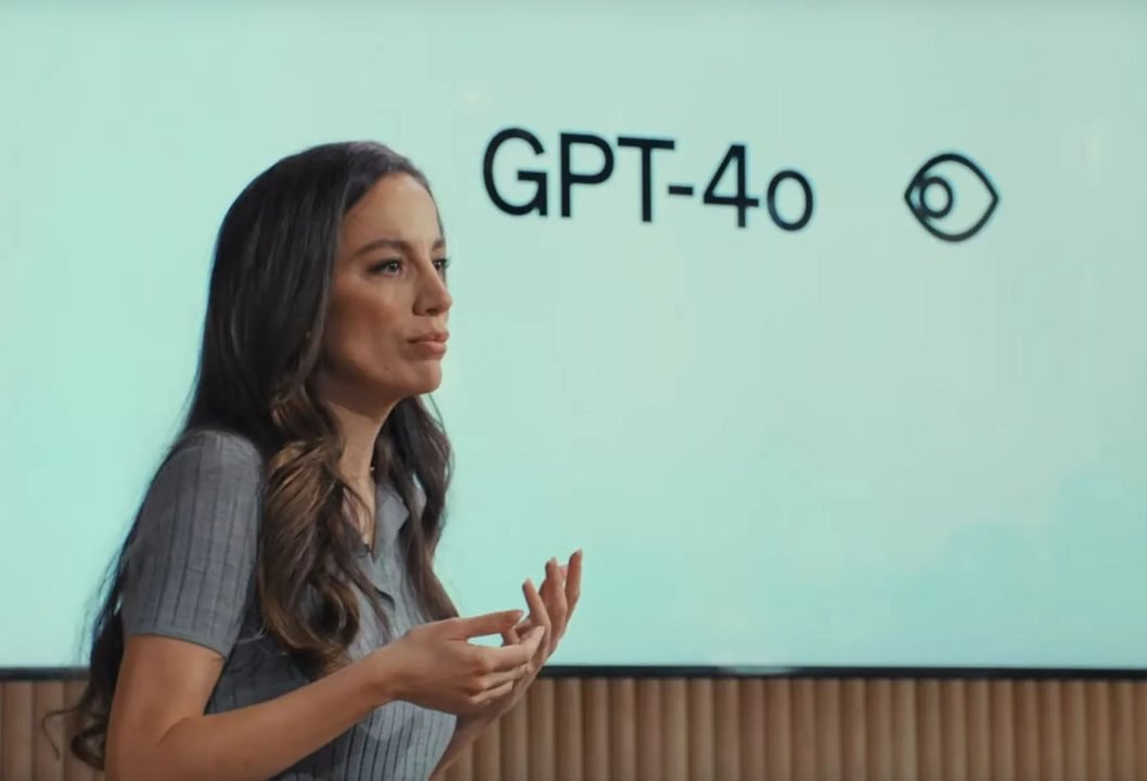 Mira Murati (OpenAI's CTO) at the OpenAI event last Monday