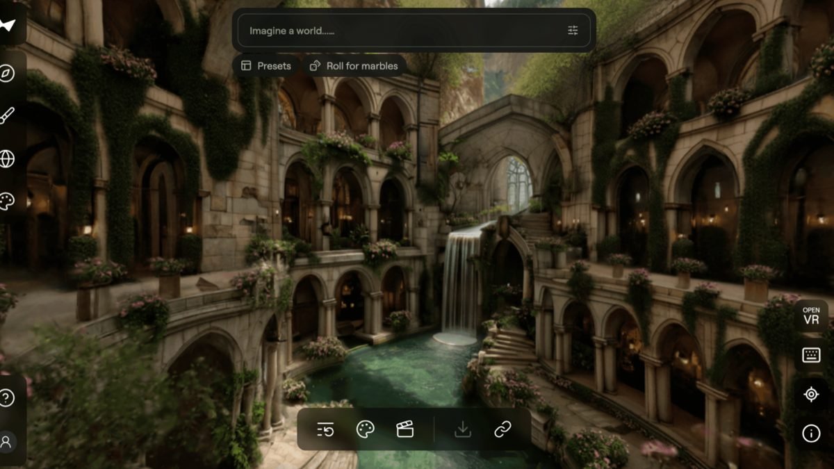 Text prompt → explorable 3D world in seconds. World Labs' Marble just made spatial intelligence real. And yeah, you can walk around in there... 🤯